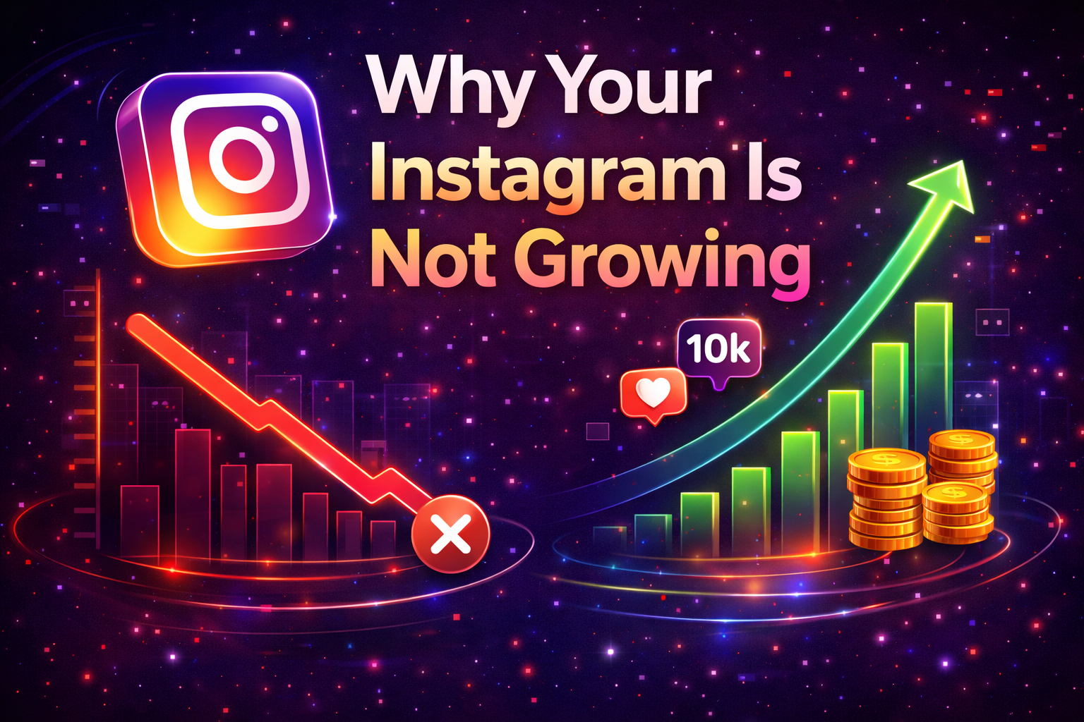Why Your Instagram Is Not Growing (And How to Fix It in 2026)